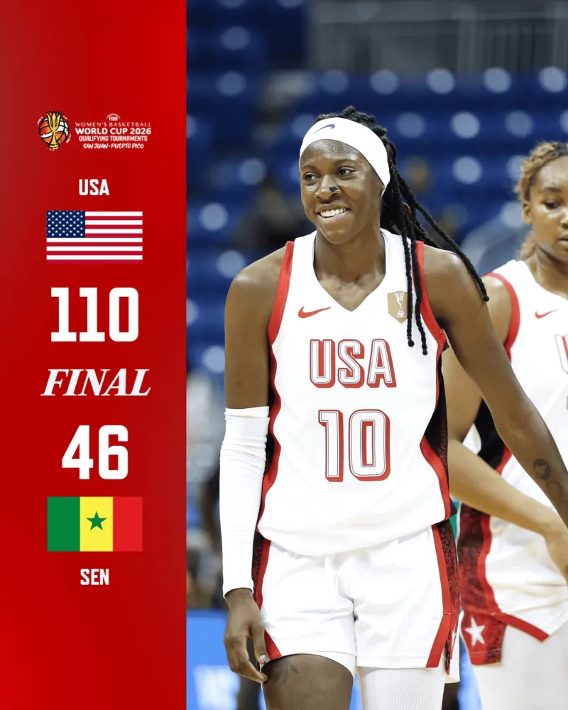 九游娱乐官方网站-女篮世预赛：克拉克17分&amp;amp;佩奇9分，美国女篮110-46塞内加尔